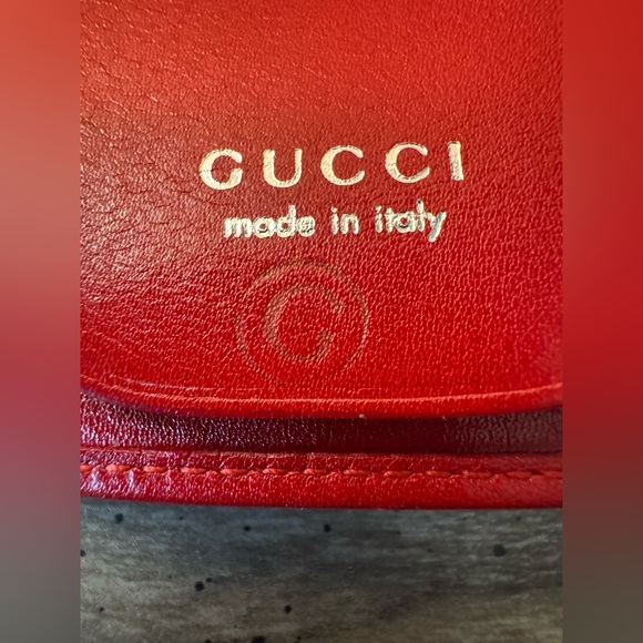 Gucci Vintage Red Leather Key Holder Wallet - Picture 5 of 11